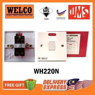 UMS 20A BAKELITE WATER HEATER / AIRCON SWITCH