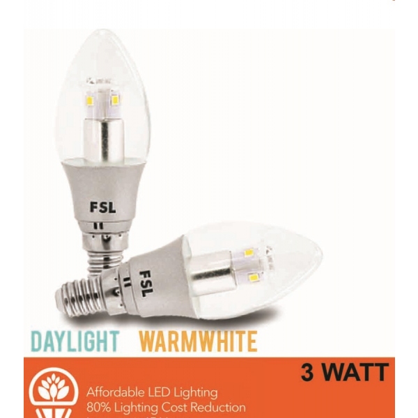 FSL LED CANDLE 3W (C35)
