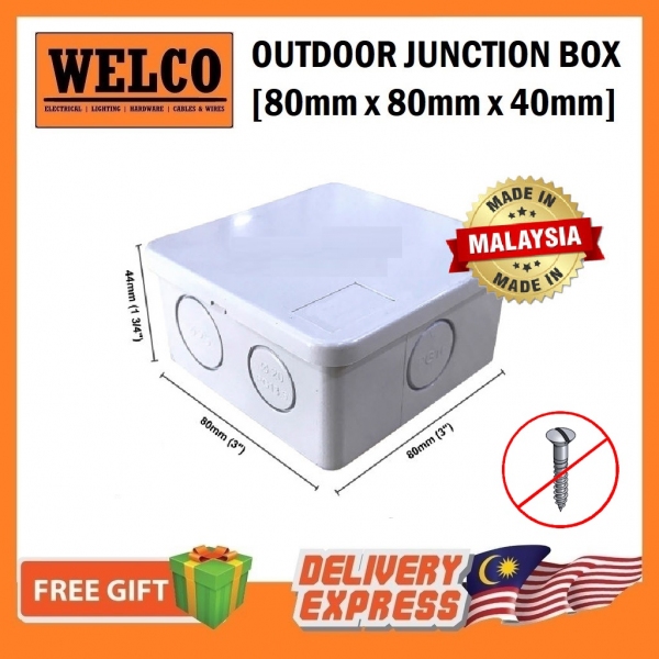 ENCLOSURE BOX CLIP ON TYPE [IP44]