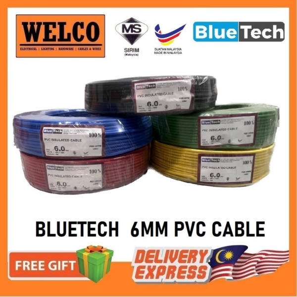 BLUETECH 6.0MM PVC CABLE