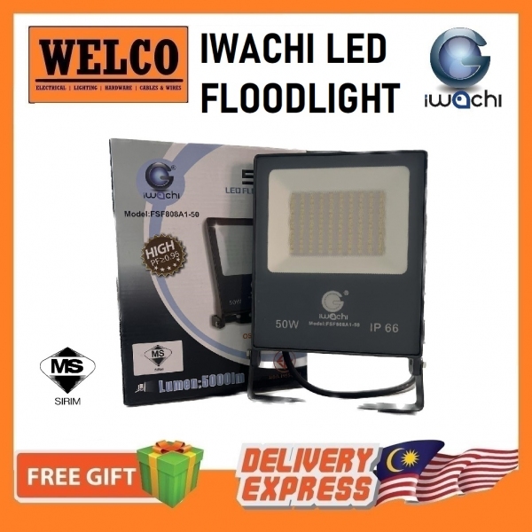 IWACHI HIGH PERFORMANCE LED FLOODLIGHT 10W~100W WITH OSRAM CHIP