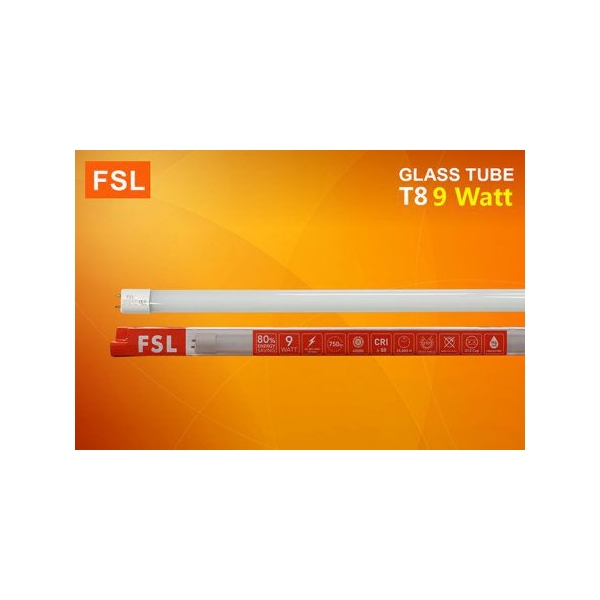 FSL T8 LED TUBE 9W (2ft)